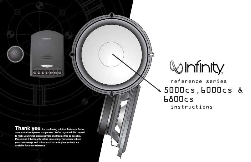 Página 1 del manual Manual de usuario Infinity Reference 6800cs