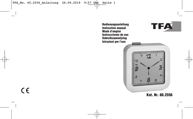 Página 1 del manual Manual de usuario TFA 60.2556.02