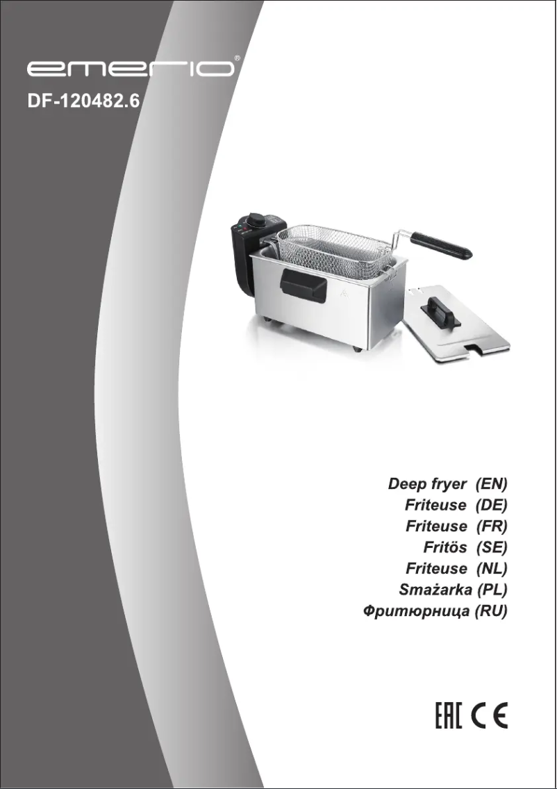 Image de la première page du manuel de l'appareil DF-120482.6