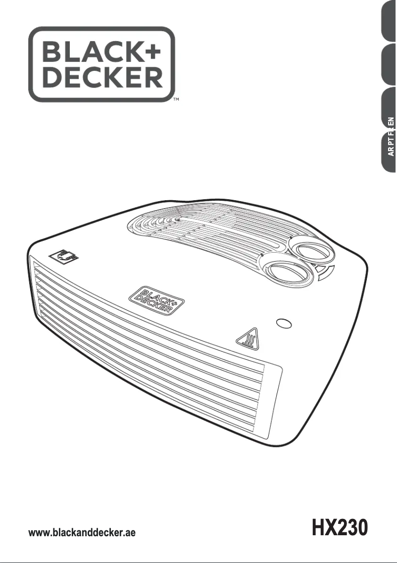 Page n°1 - Manuel utilisateur Black & Decker HX230