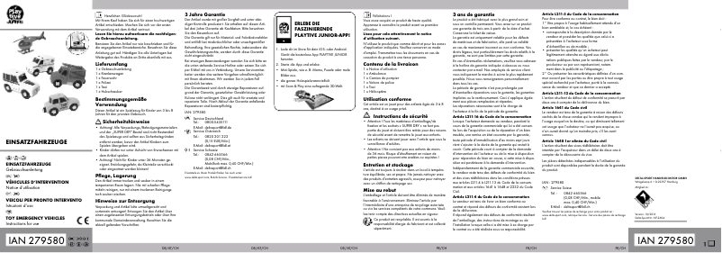 Imagen de la primera página del manual del dispositivo IAN 279580