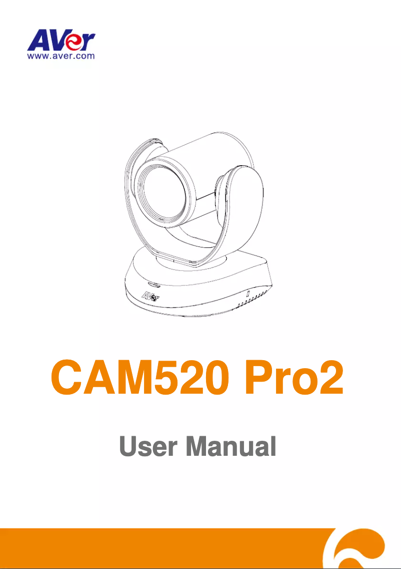 Image de la première page du manuel de l'appareil CAM520 Pro2