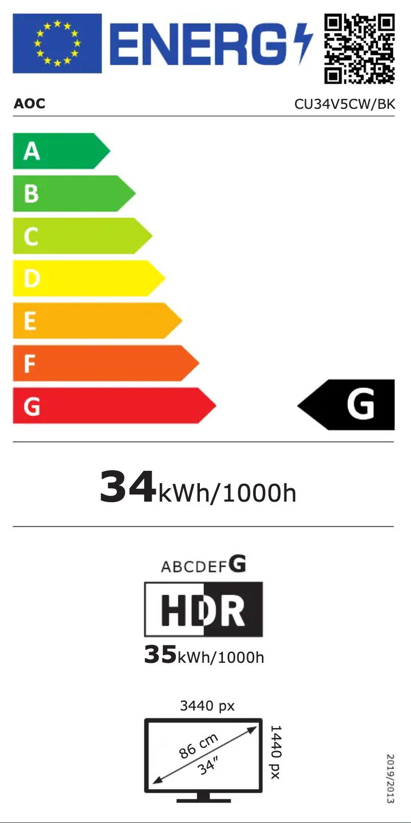 Image de la première page du manuel de l'appareil Q27V5CW
