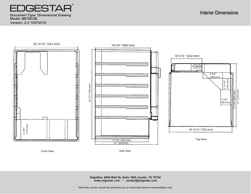 Image de la première page du manuel de l'appareil BR7001BL
