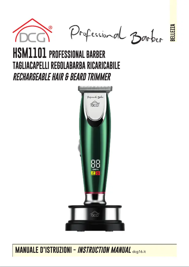 Image de la première page du manuel de l'appareil HSM1101