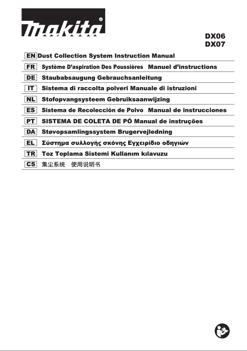 Page 1 de la notice Manuel utilisateur Makita 199563-2