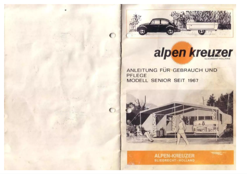 Image de la première page du manuel de l'appareil Senior