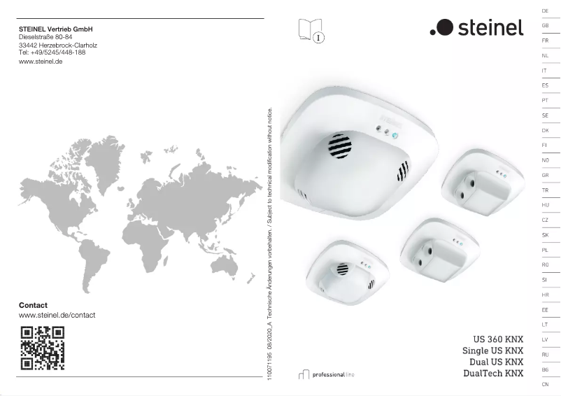 Página 1 del manual Manual de usuario Steinel Single US