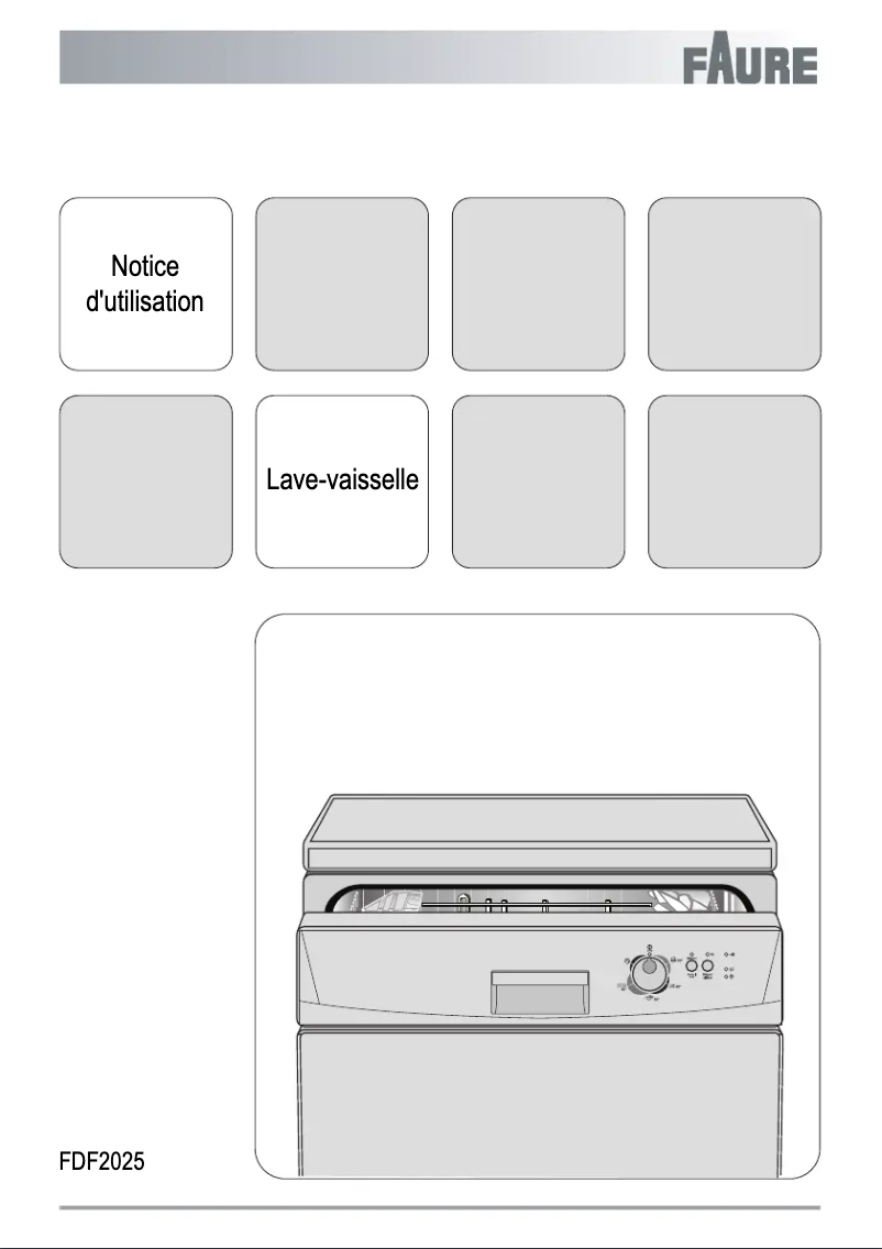 Página 1 del manual Manual de usuario Faure FDF2025
