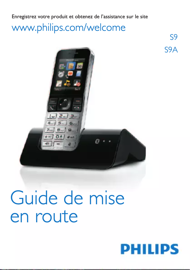 First page image of the manual for MobileLink S9A