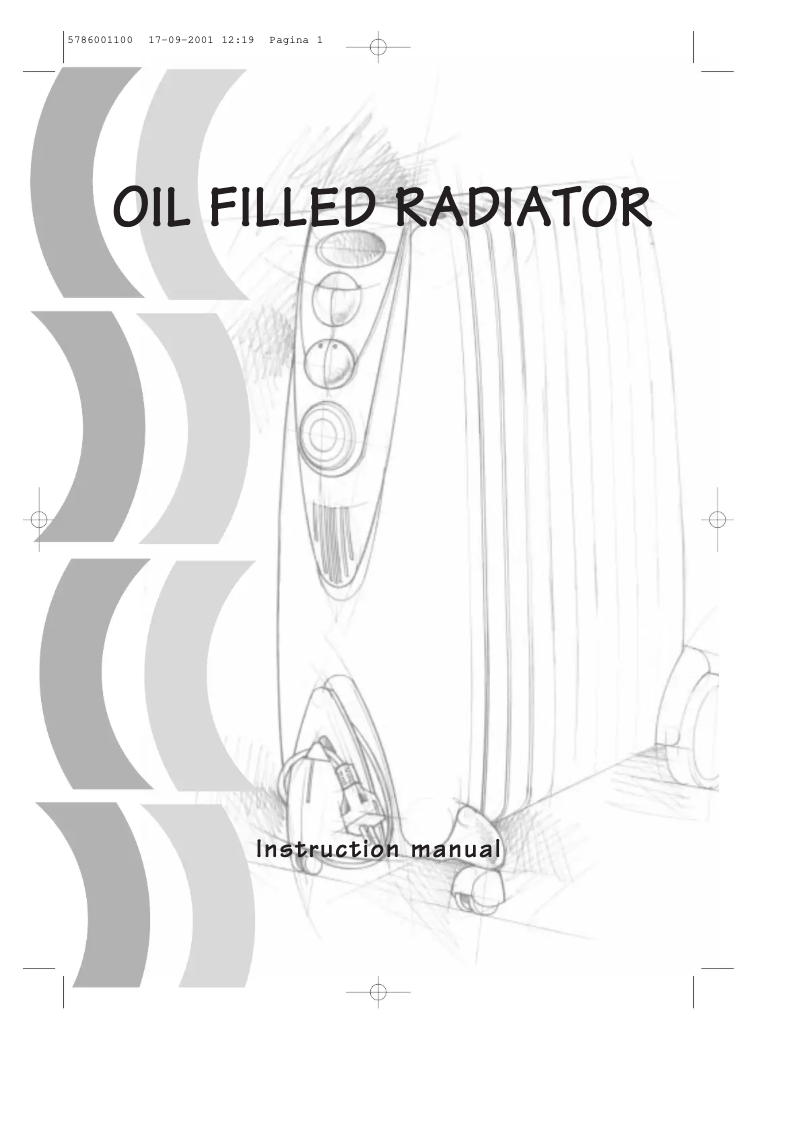 Page 1 de la notice Manuel utilisateur DeLonghi G010820REA