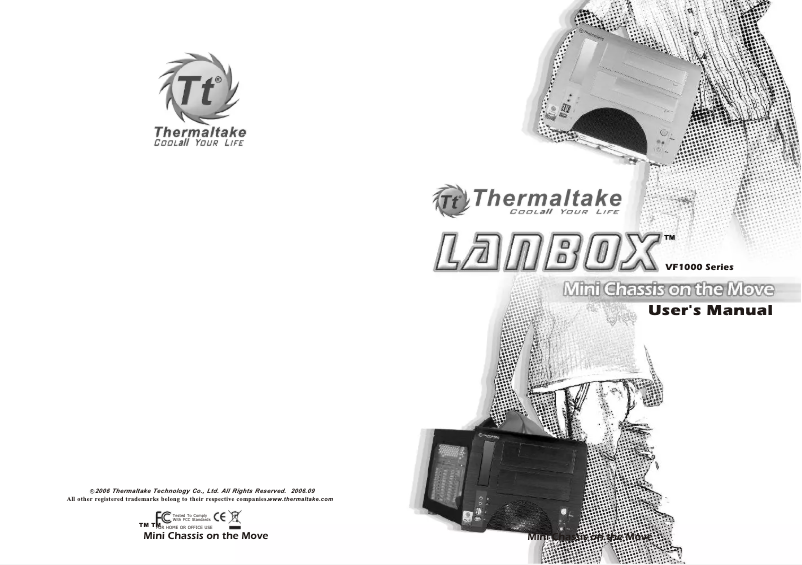 Imagen de la primera página del manual del dispositivo Lanbox VF1000