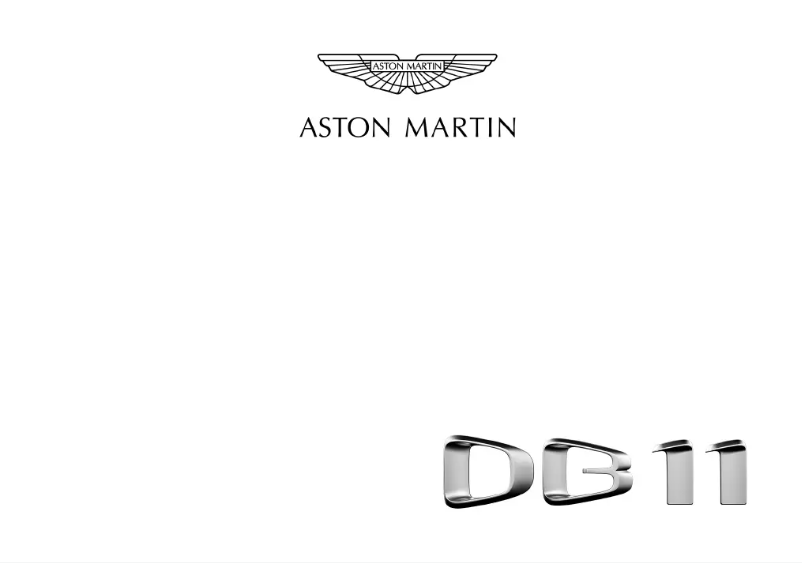 Imagen de la primera página del manual del dispositivo DB11 (2020)