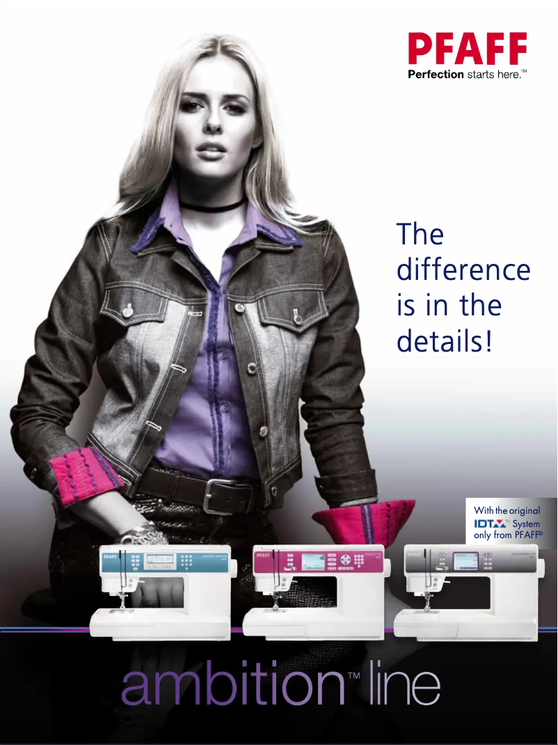 Imagen de la primera página del manual del dispositivo Ambition Line