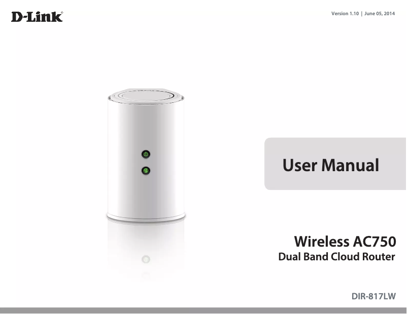 Page n°1 - Manuel utilisateur D-Link DIR-817LW