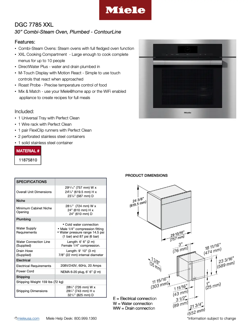 Image de la première page du manuel de l'appareil DGC 7785 XXL