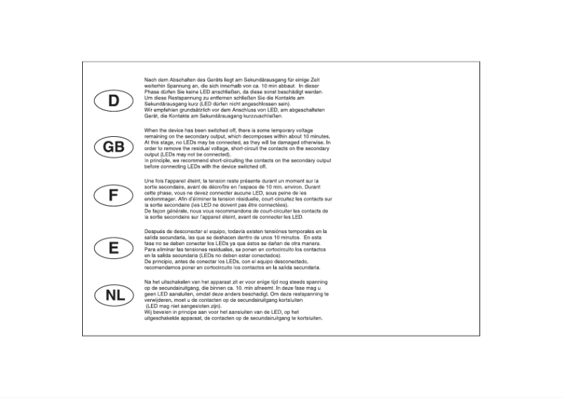 Page 1 de la notice Manuel utilisateur SLV 464112