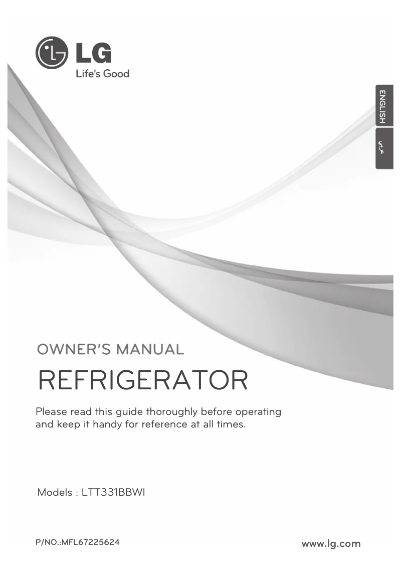 Image de la première page du manuel de l'appareil LTT331BBWI