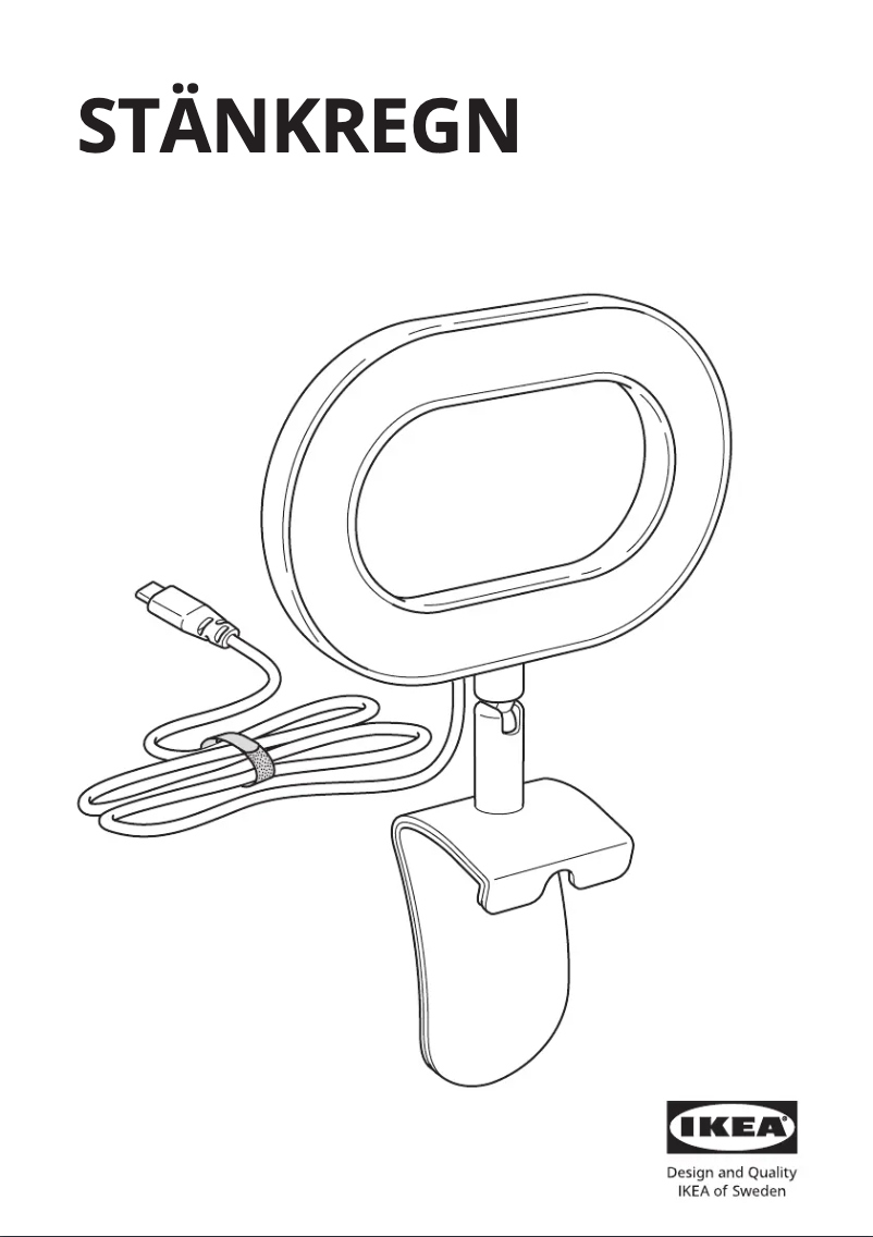 Página 1 del manual Manual de usuario Ikea STÄNKREGN 505.421.61