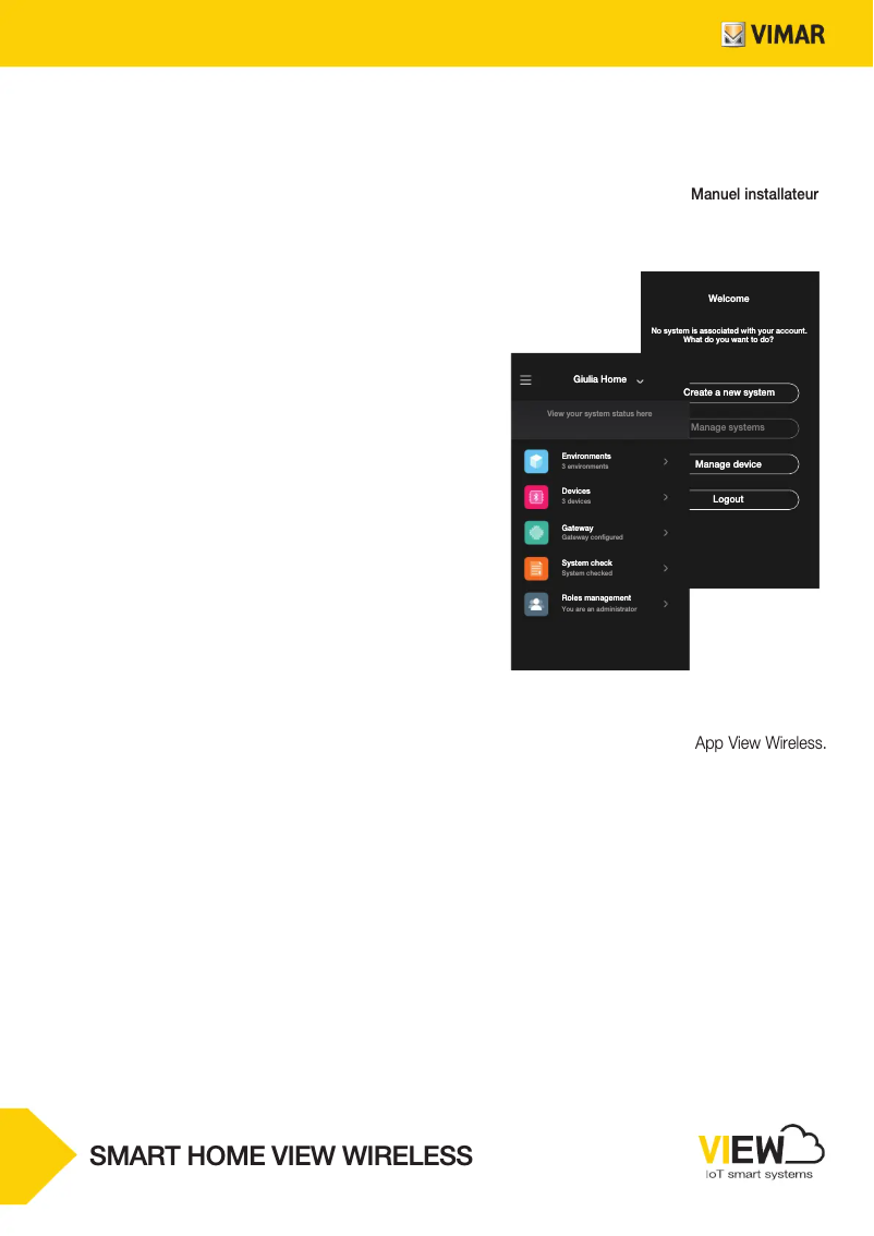Page n°1 - Guide d'installation Vimar 02973