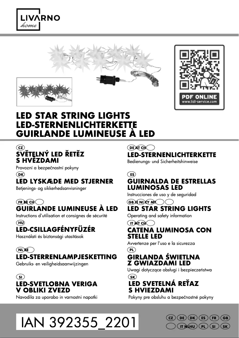 Page n°1 - Manuel utilisateur Livarno Lux 864