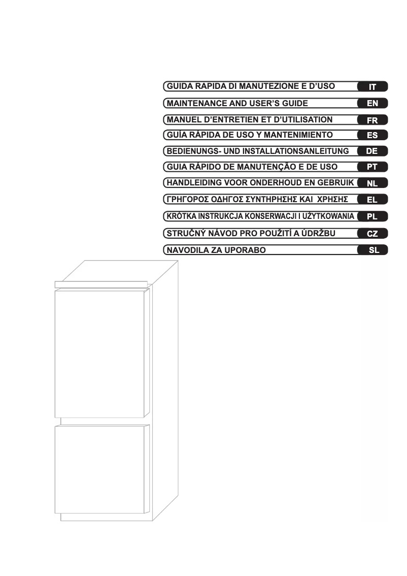Page 1 de la notice Manuel utilisateur Candy CKBF 3180 E