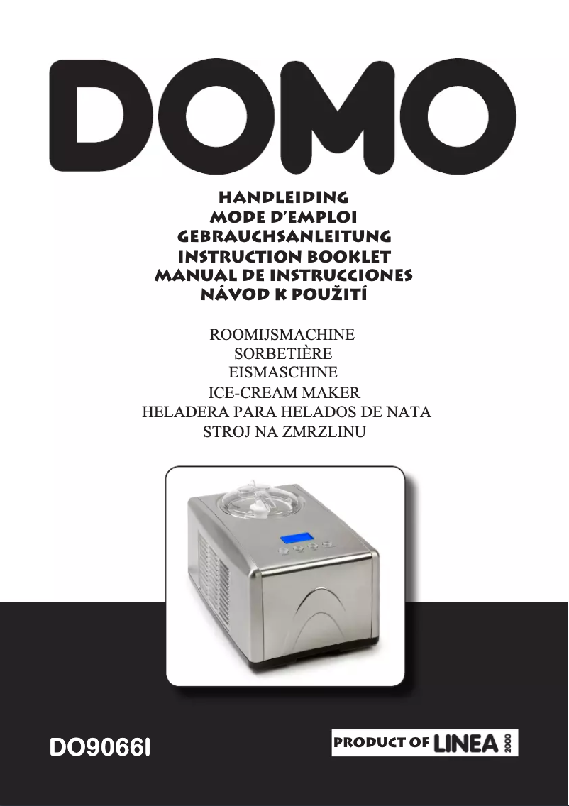 Image de la première page du manuel de l'appareil DO9066I