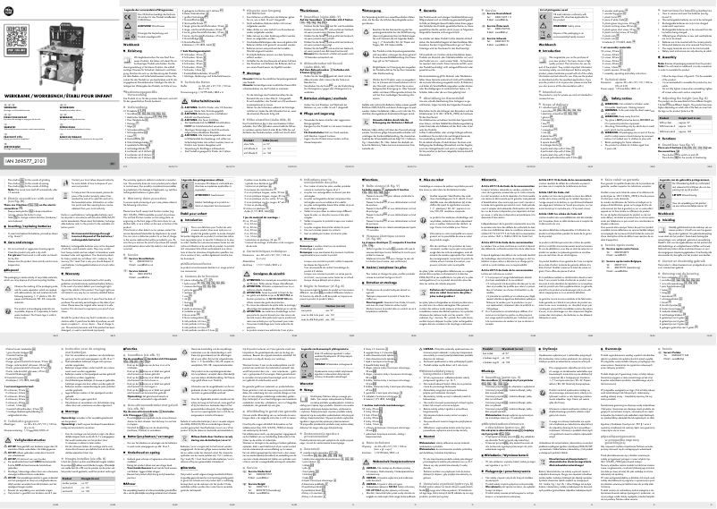 Page 1 de la notice Manuel utilisateur Playtive HG07512