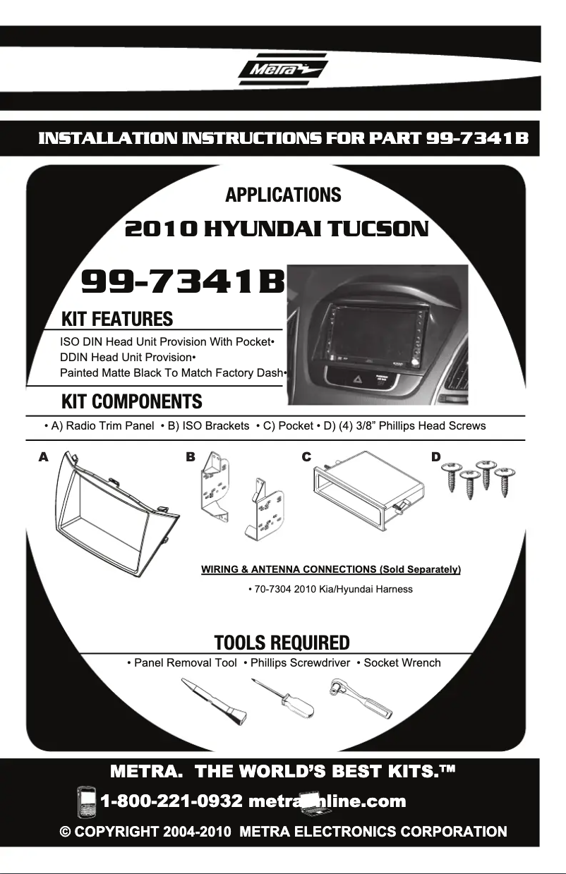 Image de la première page du manuel de l'appareil 99-7341B