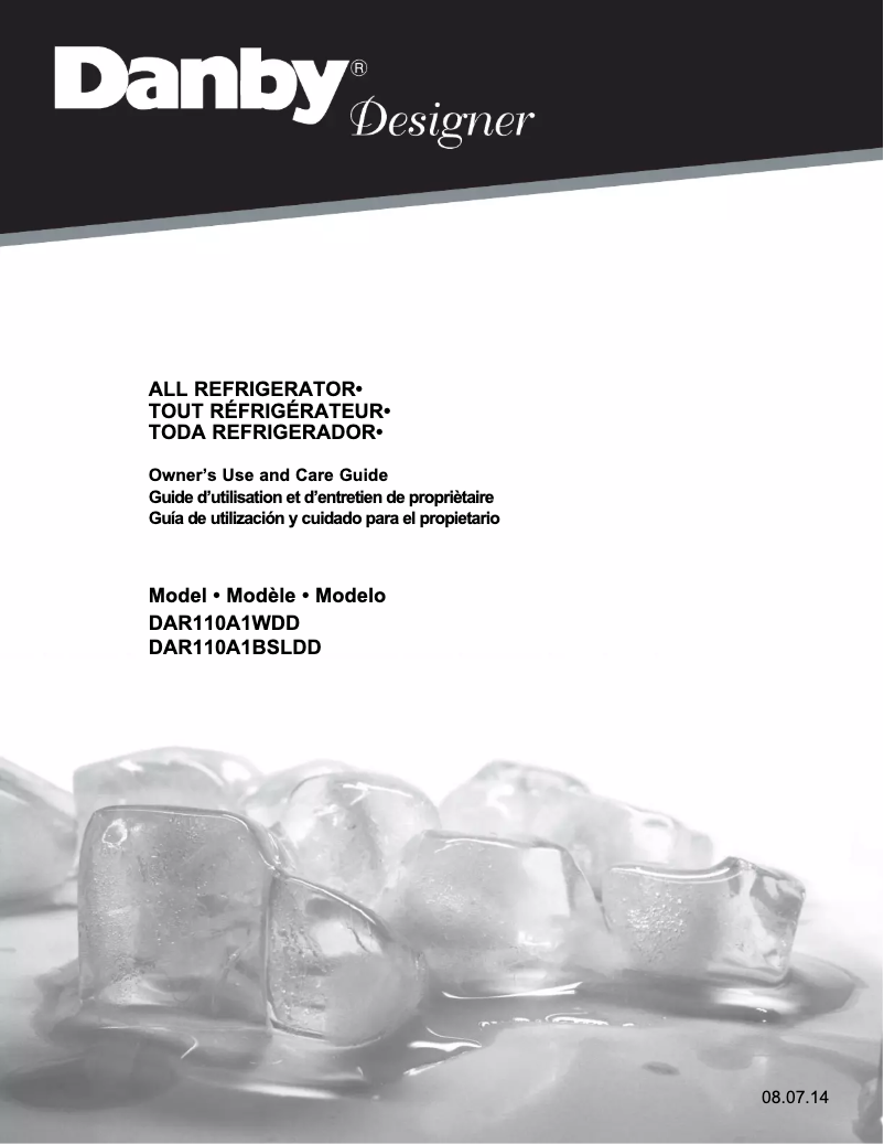 Página 1 del manual Manual de usuario Danby DAR110A1DD