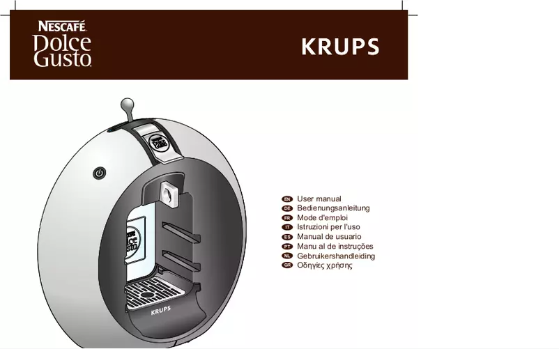 Page n°1 - Manuel utilisateur Nescafé Circolo
