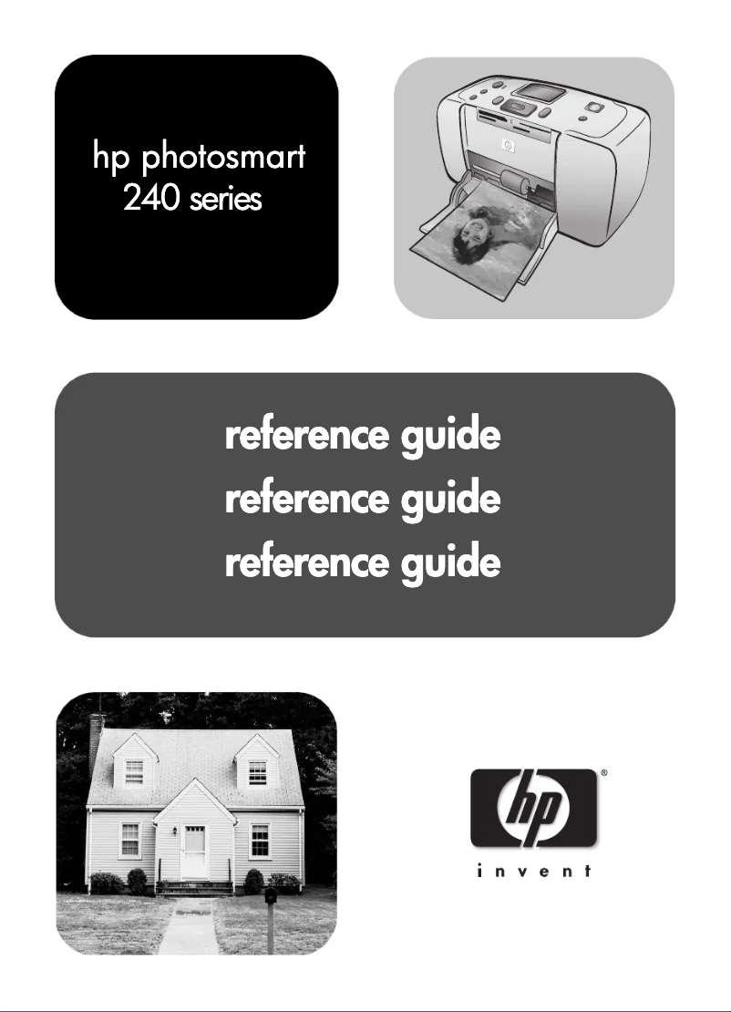 Image de la première page du manuel de l'appareil Photosmart 240