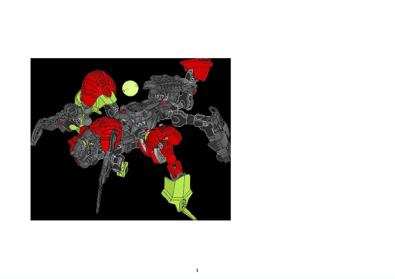 Page n°1 - Manuel utilisateur Lego SPLITFACE