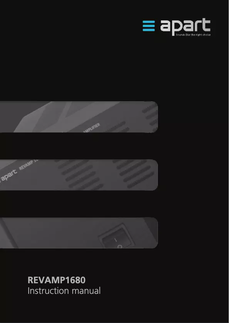Page 1 de la notice Manuel utilisateur APart REVAMP1680