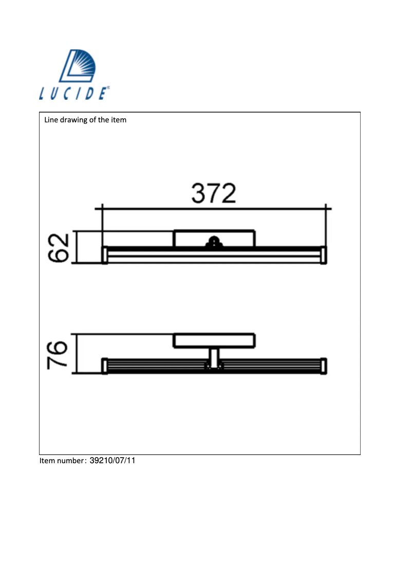 Page n°1 - Manuel utilisateur Lucide Belpa-LED