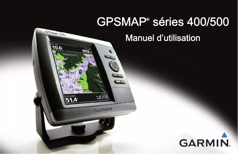 Page n°1 - Manuel utilisateur Garmin GPSMAP 525