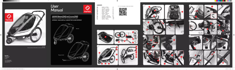 Page 1 de la notice Manuel utilisateur Hamax Breeze