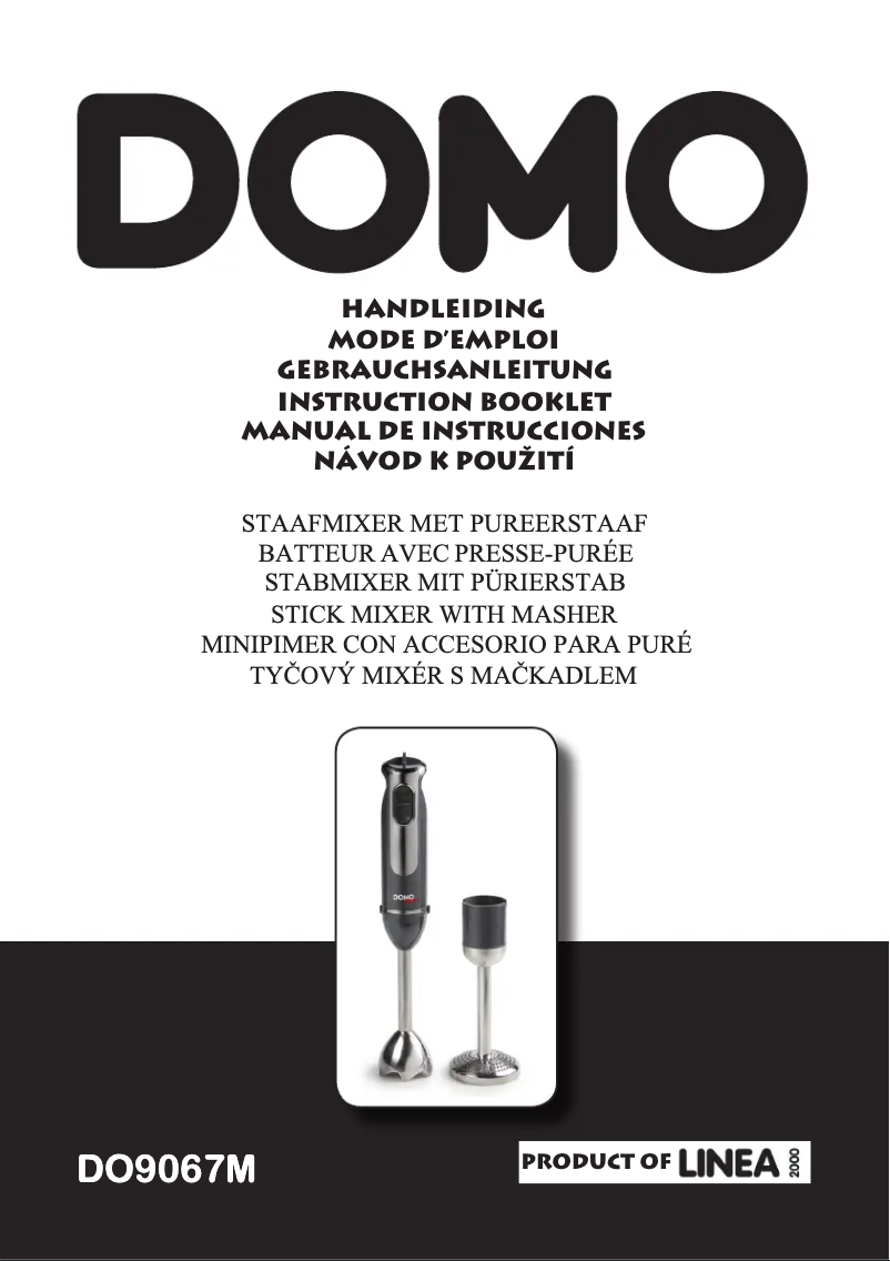 Page 1 de la notice Manuel utilisateur Domo DO9069C