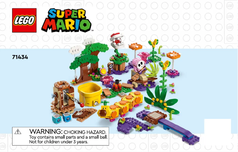 Page 1 de la notice Manuel utilisateur Lego Super Mario 71434