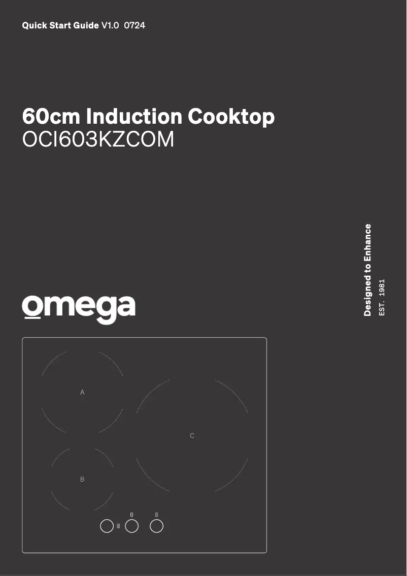 Image de la première page du manuel de l'appareil OCI603KZCOM