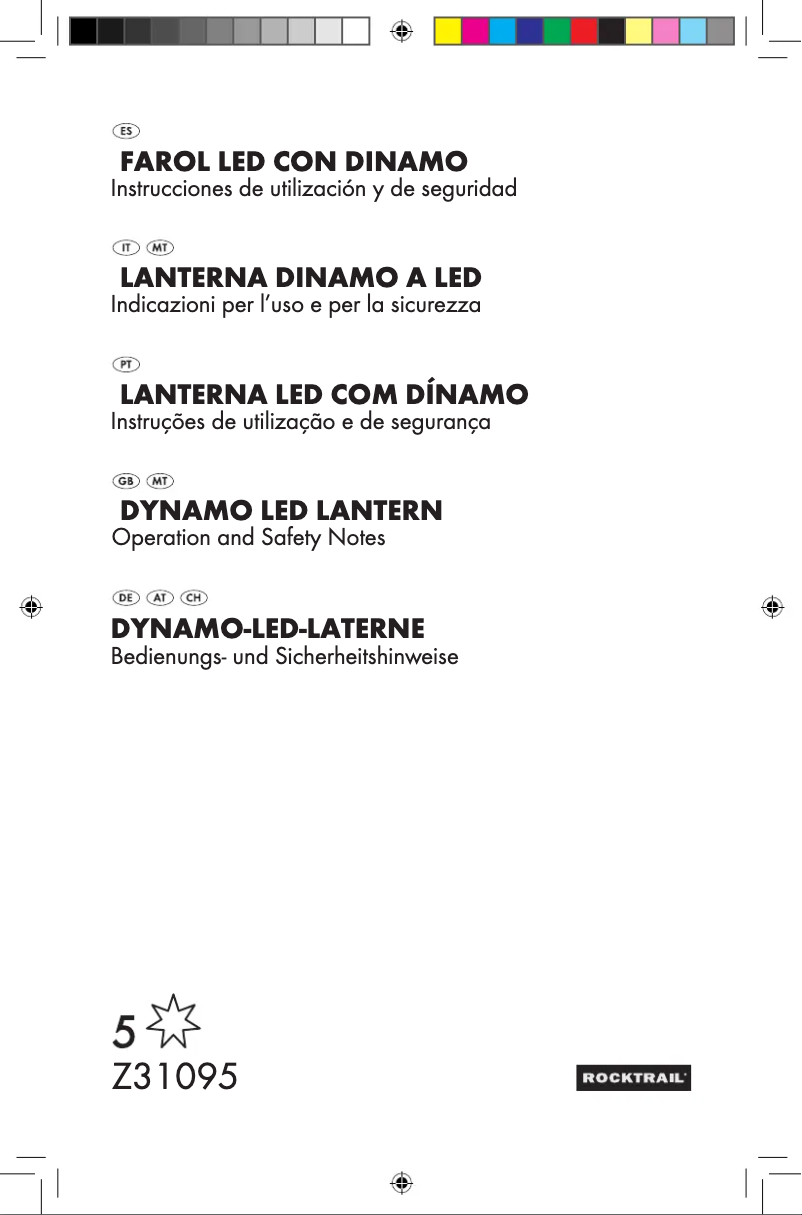 Image de la première page du manuel de l'appareil Z31095