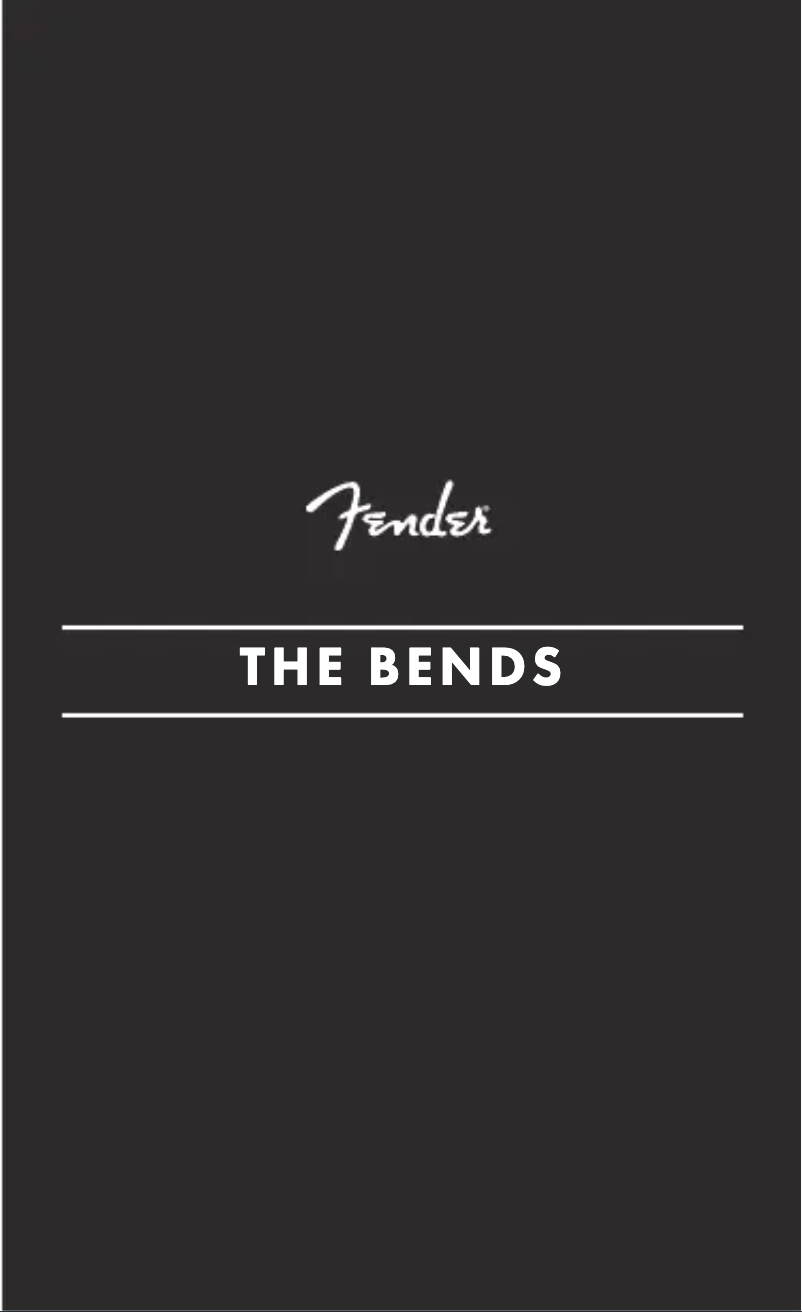 Page n°1 - Manuel utilisateur Fender The Bends Compressor
