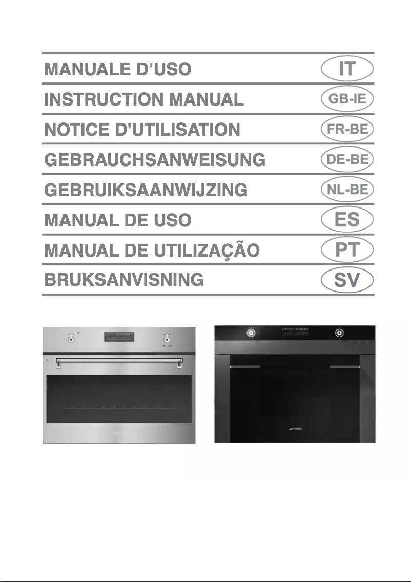 Page 1 de la notice Manuel utilisateur Smeg SC45MFNE2