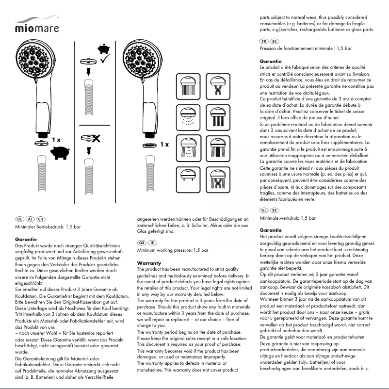 Image de la première page du manuel de l'appareil IAN 296149