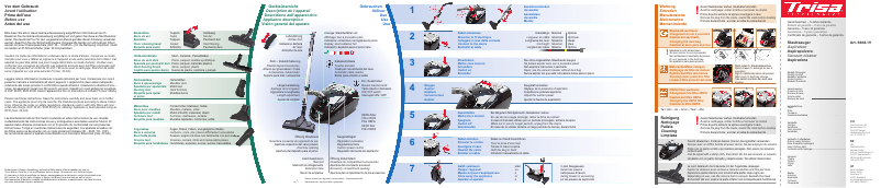 Page n°1 - Manuel utilisateur Trisa Classic Clean T6819