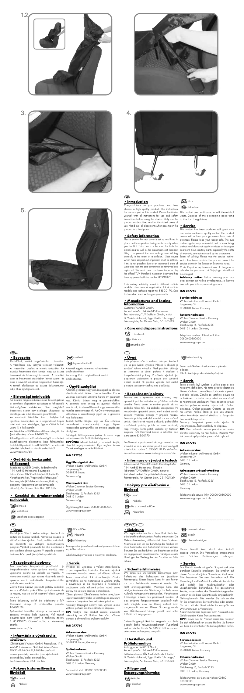 Page 1 de la notice Manuel utilisateur Ultimate Speed IAN 277760