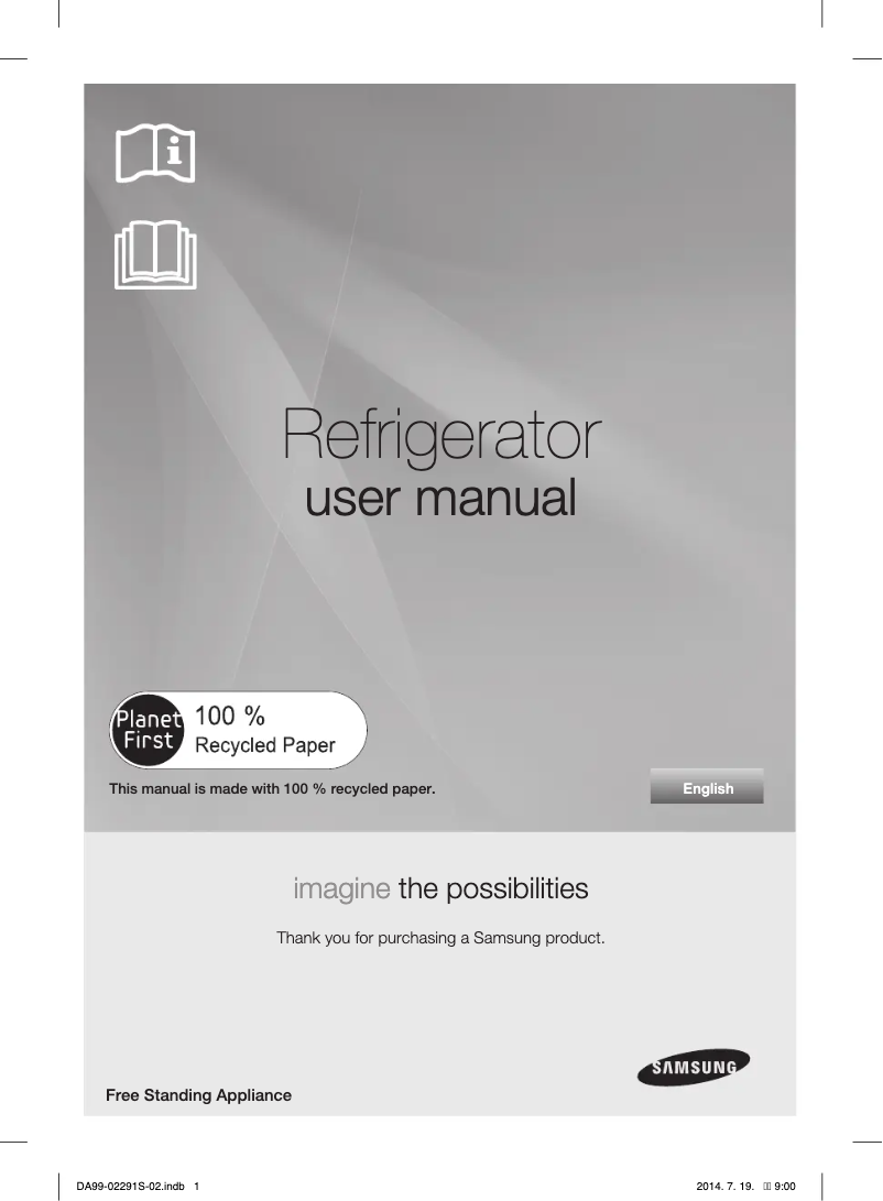 Page n°1 - Manuel utilisateur Samsung RSH7ZNPN
