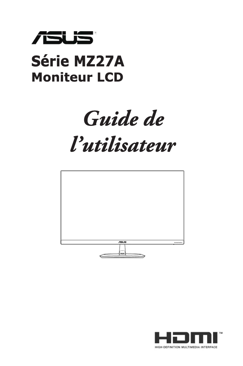 Image de la première page du manuel de l'appareil Designo MZ27AQ