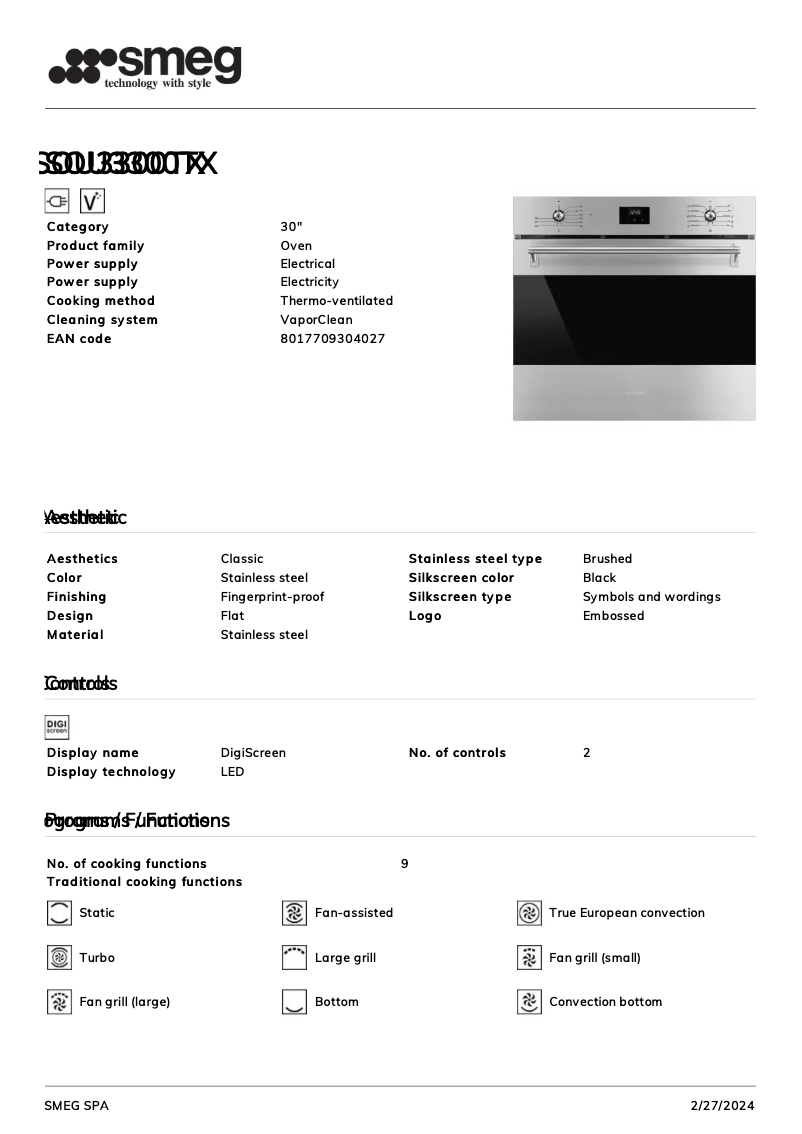 Image de la première page du manuel de l'appareil SOU3300TX
