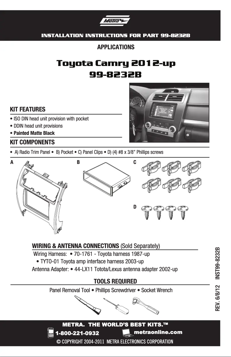 Image de la première page du manuel de l'appareil 99-8232B